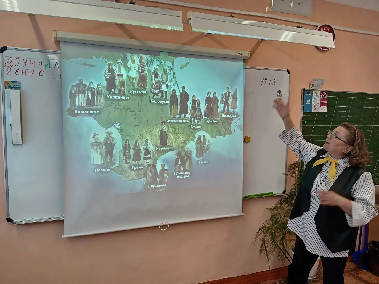 💥«Этно-код: секреты единства»: учимся «читать» одежду  К Дню воссоединения Крыма с Россией на уроках