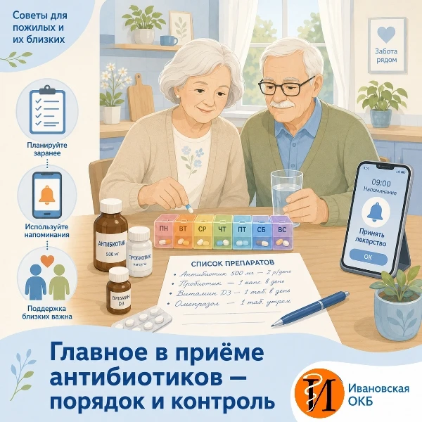 💊 Антибиотики в пожилом возрасте: 5 важных правил