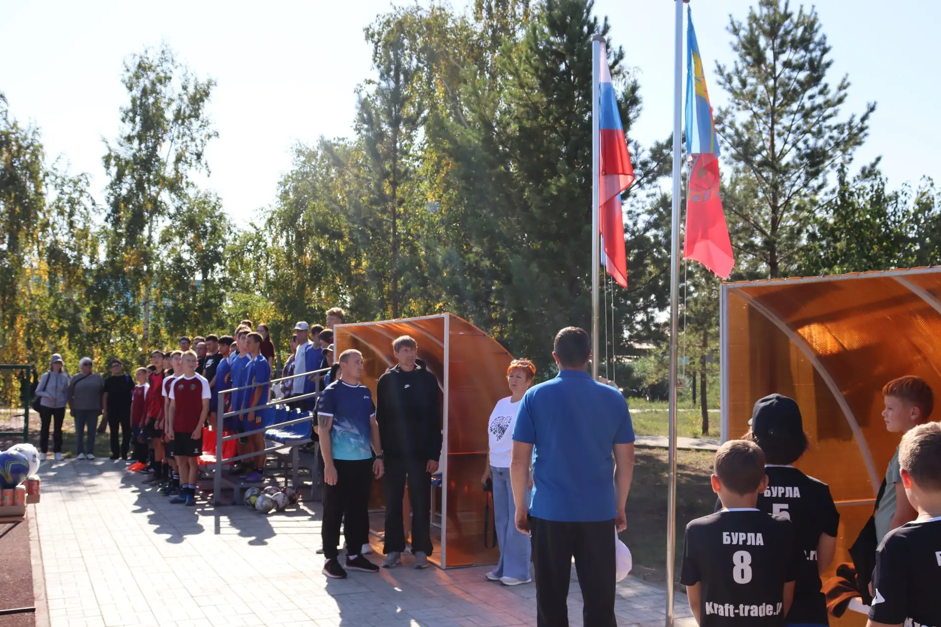 ✅ В Бурле открыли новую площадку для мини-футбола.