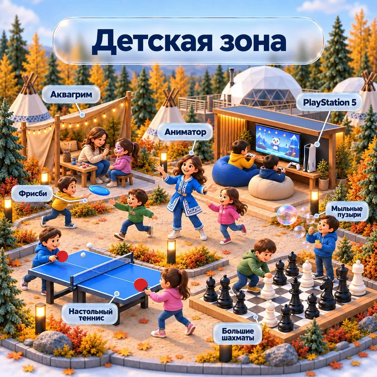 Берите детей с собой!