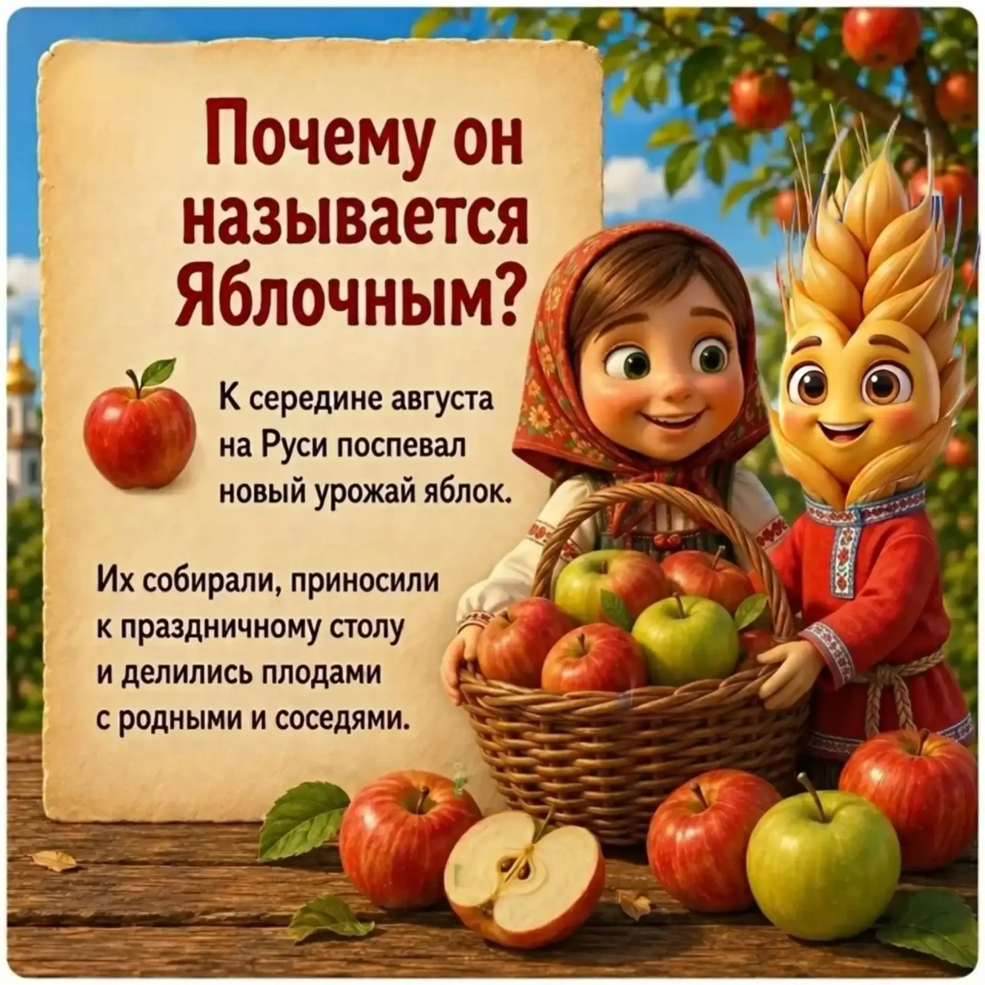 ❗️С Яблочным Спасом! 🍎🍏