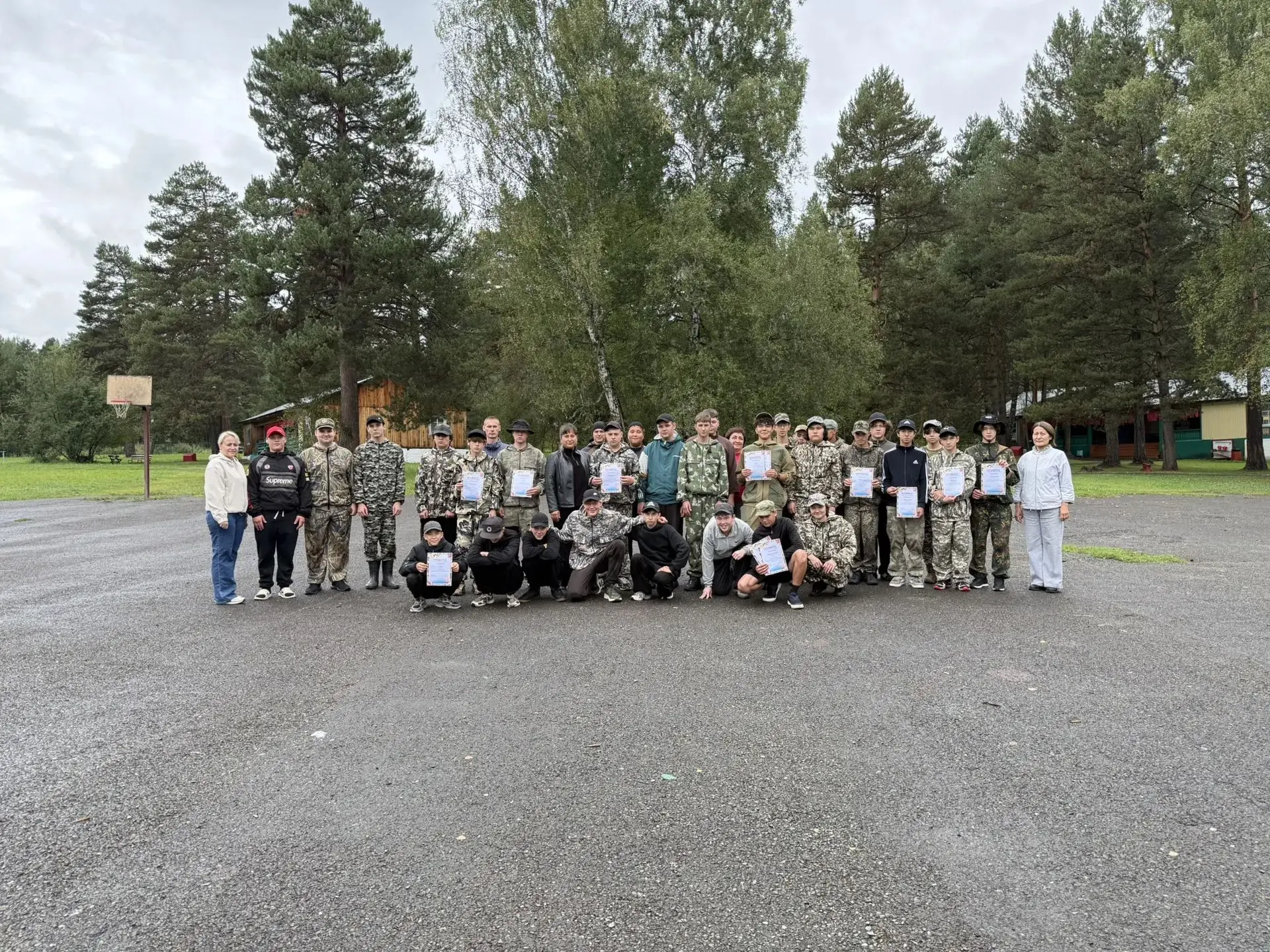 Наши восьмиклассники прошли боевое крещение!