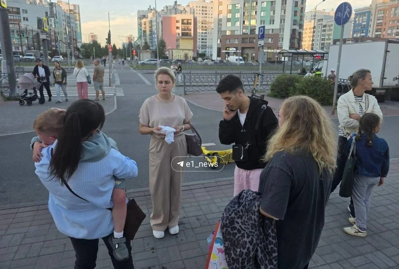 В Академическом самокатчик наехал на трехлетнего ребенка