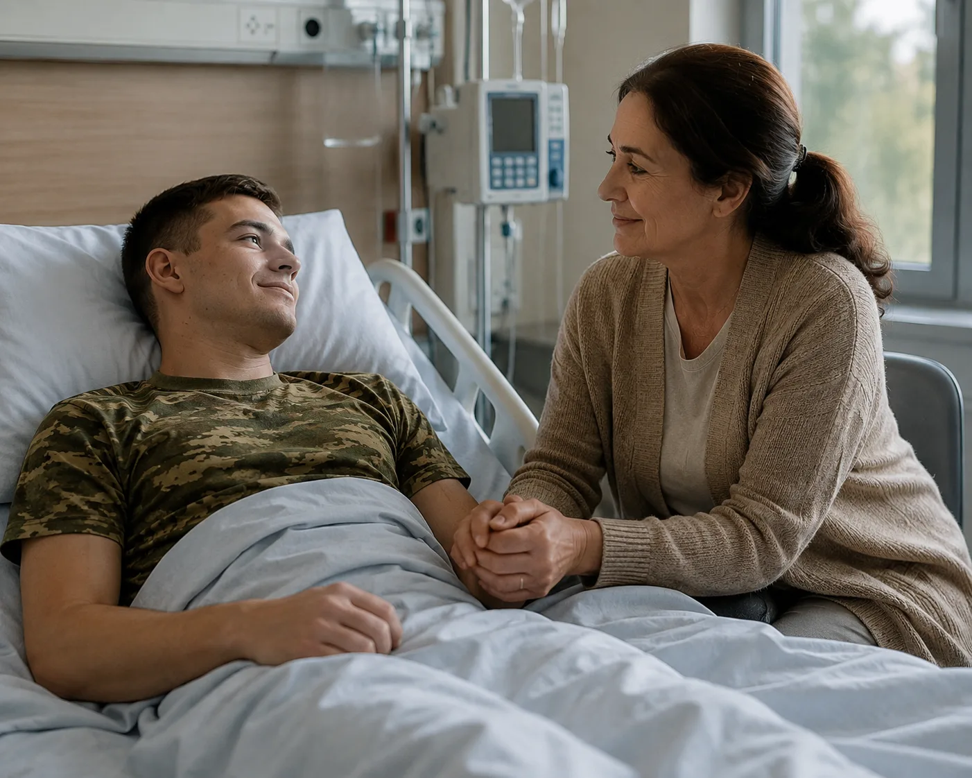 Помогли военнослужащему пройти медицинское освидетельствование и получить необходимое л...