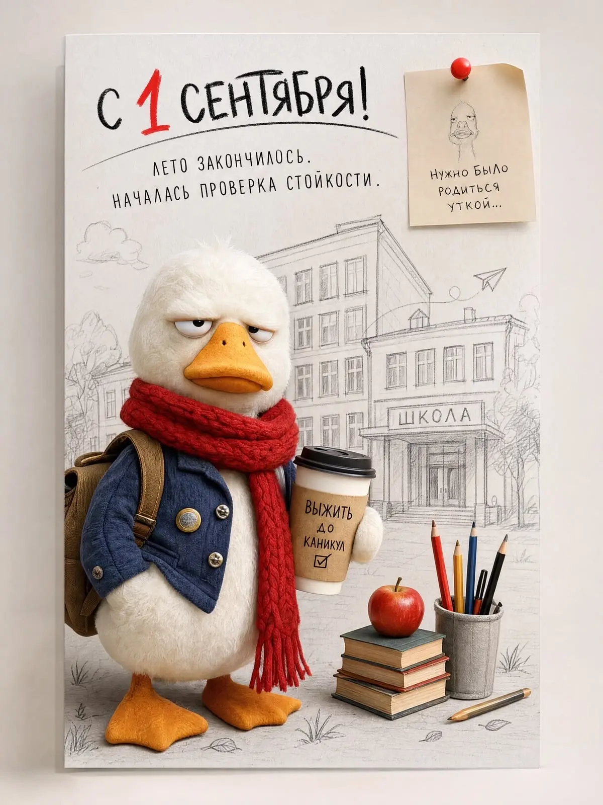 📚 Ну что, каникулы официально закончились!