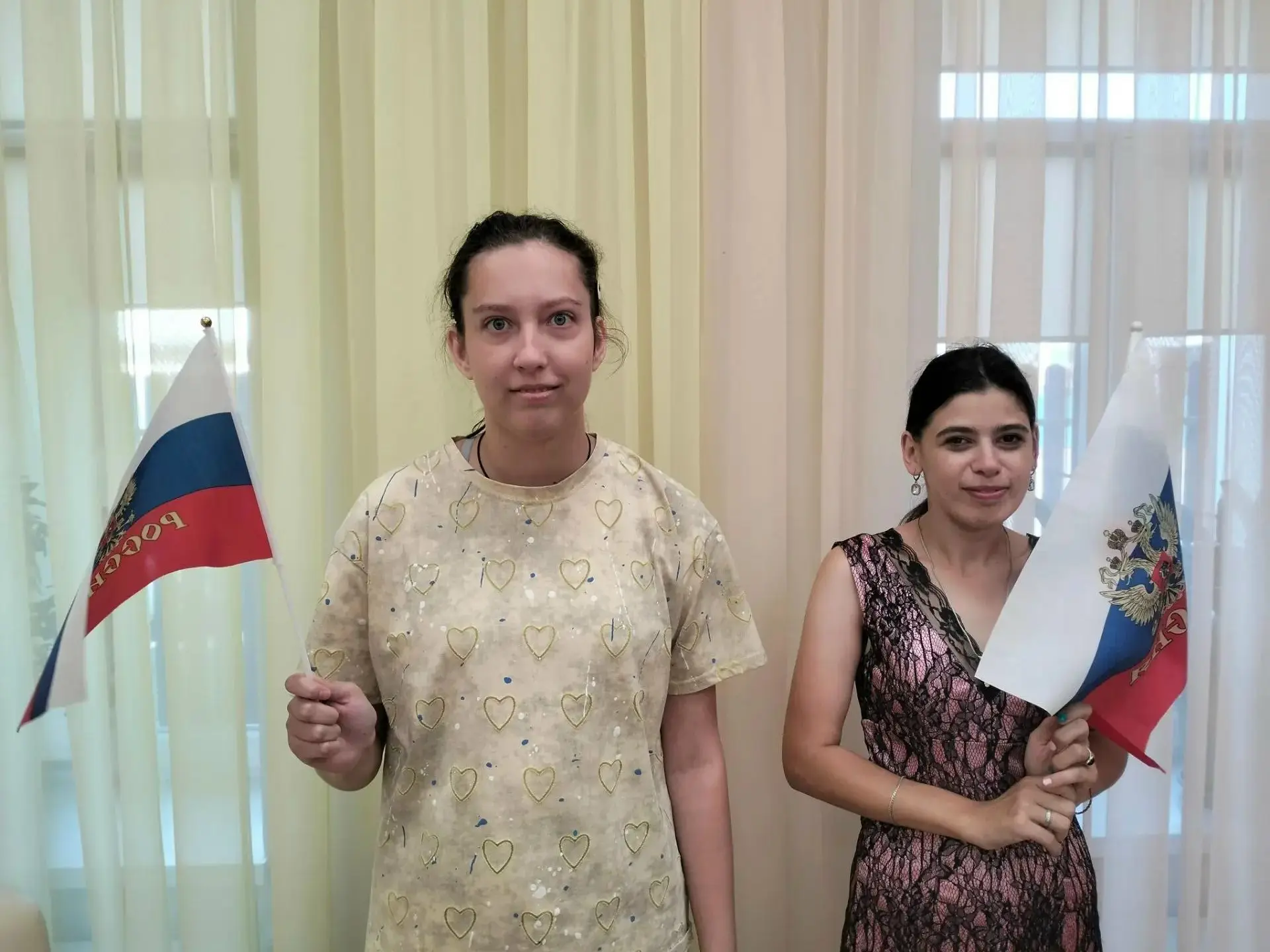 🇷🇺💪В  акции «Наш флаг — наша гордость», приуроченной ко Дню Государственного флага Р...