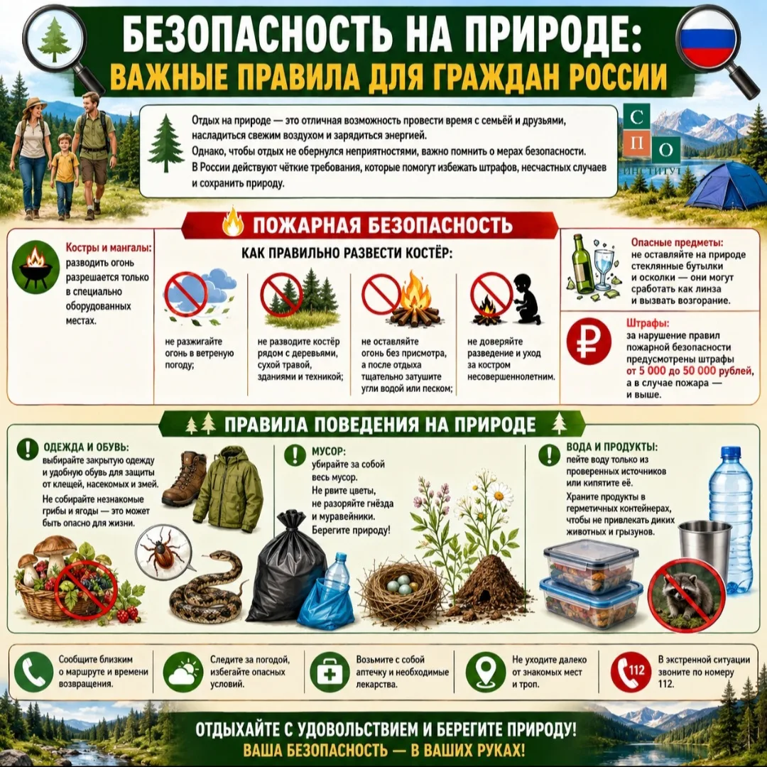💬Продолжаем серию постов о безопасности в летний период.