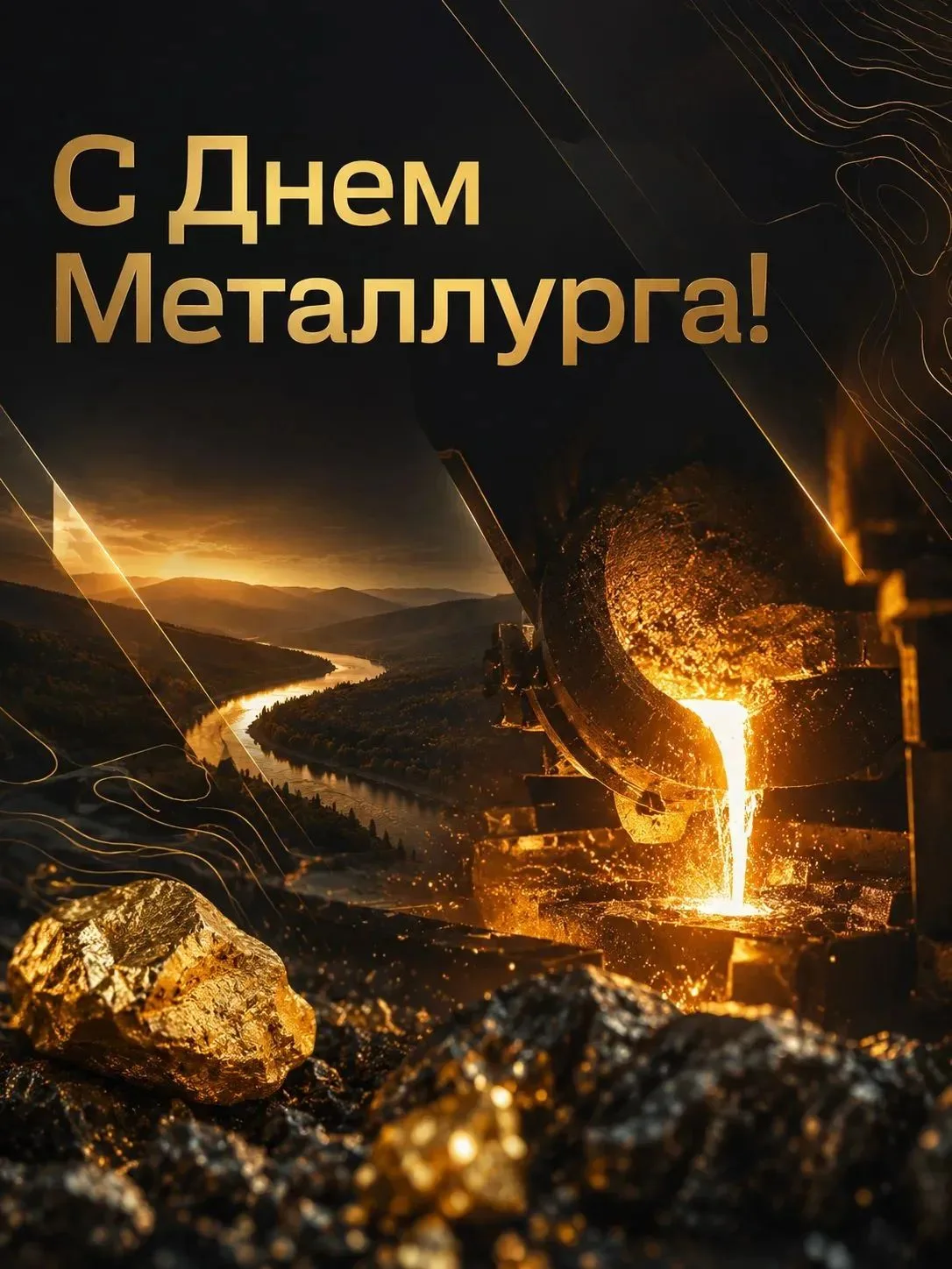 Сегодня вся страна отмечает профессиональный праздник - День металлурга!