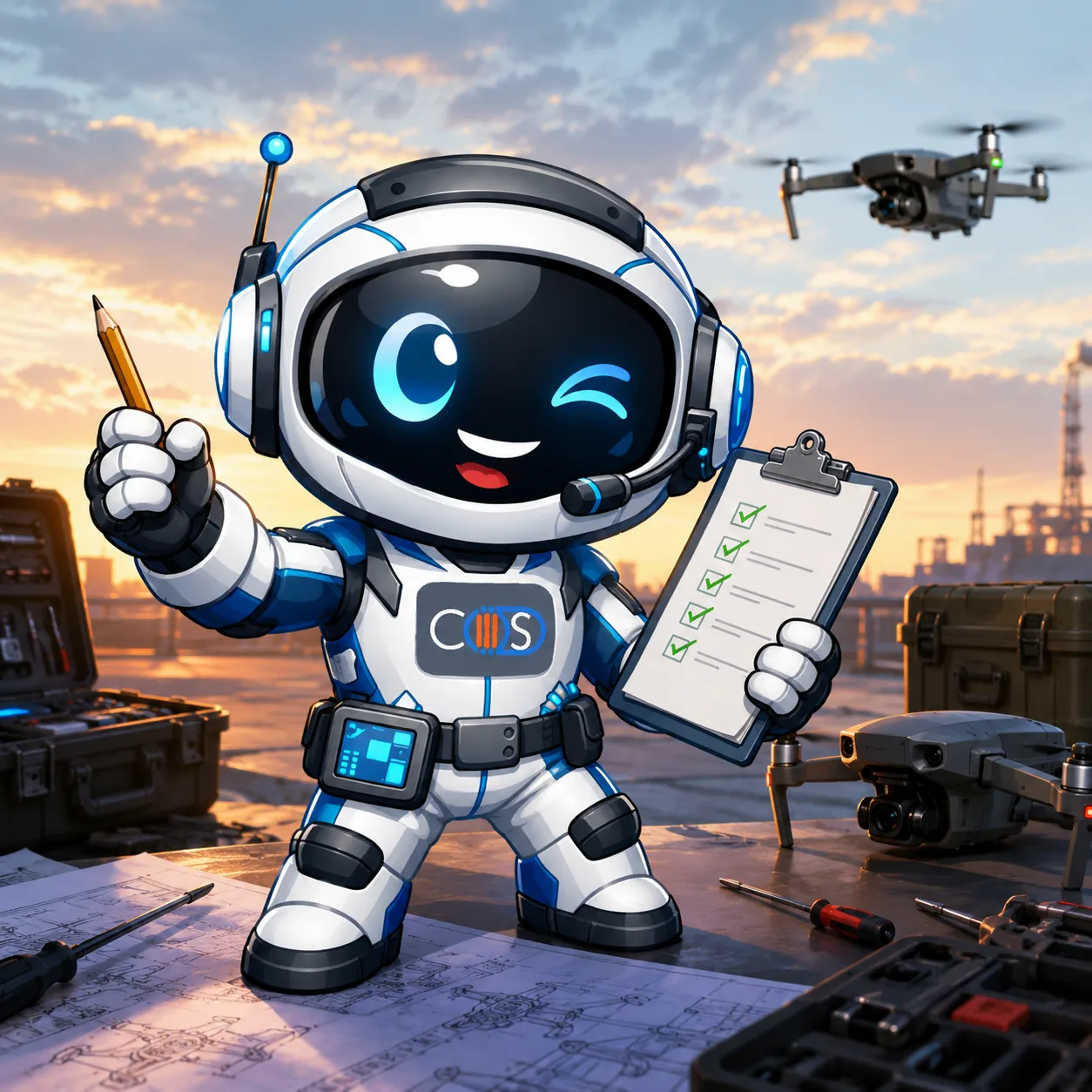 🚁 Воскресенье с маскотом КОСей 😎🚀: КОСя и инженерная магия📋

Есть вещи, которые со стороны кажут