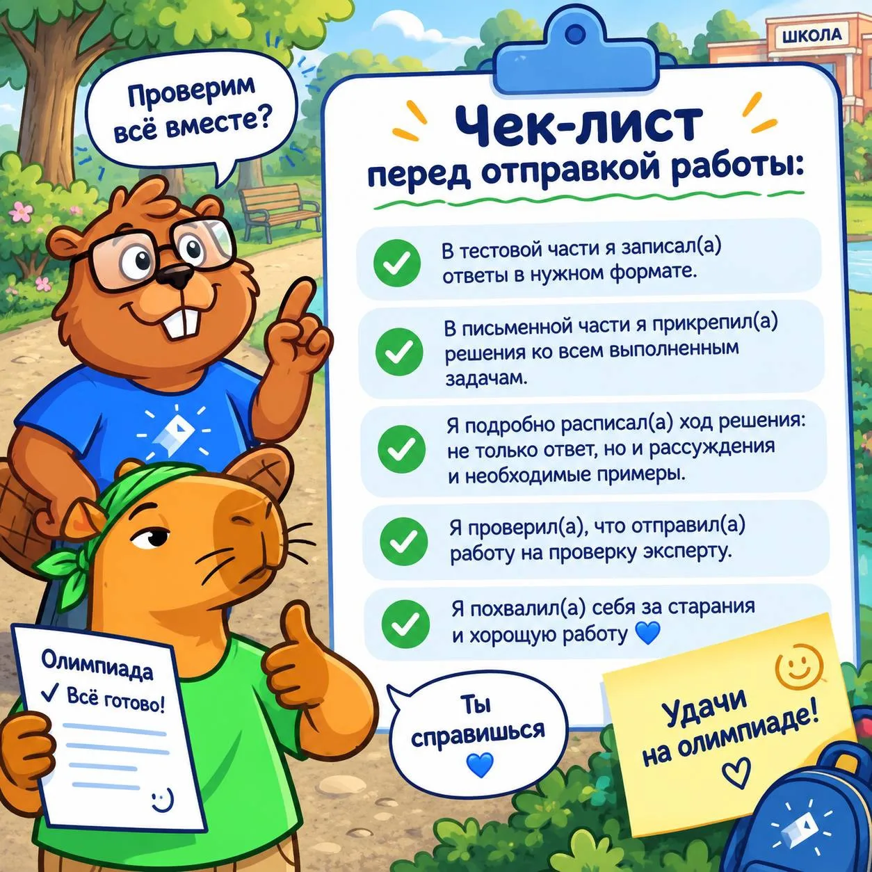 ⚡️Пробная олимпиада стартовала! ⚡️