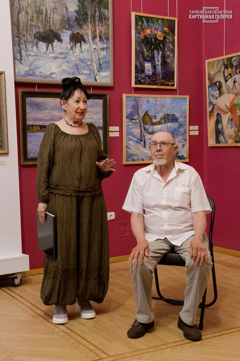 Вчера граждане, состоящие на социальном сопровождении в нашем учреждении, посетили открытие выставки
