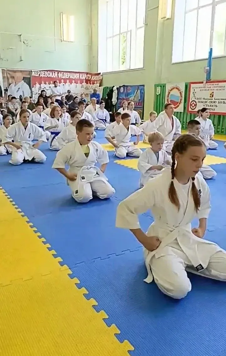 16 мая 2026 года в спортзале ДЮСШ прошел аттестационный экзамен на повышение поясов по ...