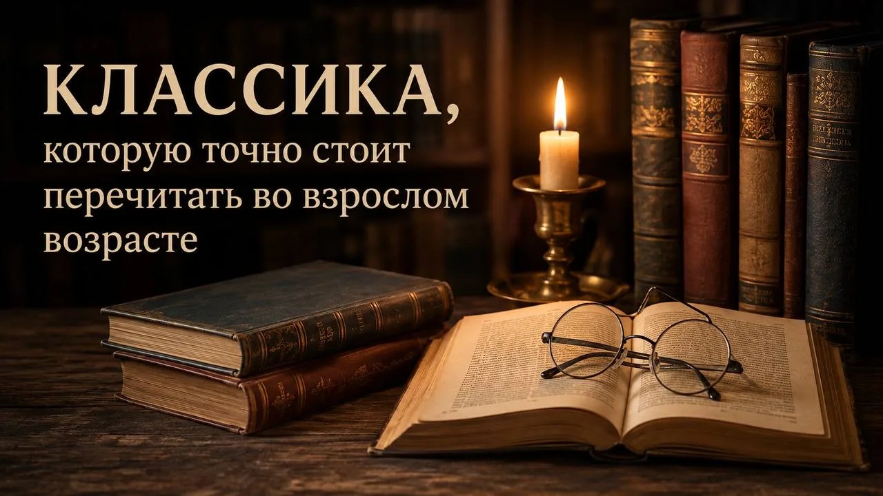 Классика, которую точно стоит перечитать во взрослом возрасте