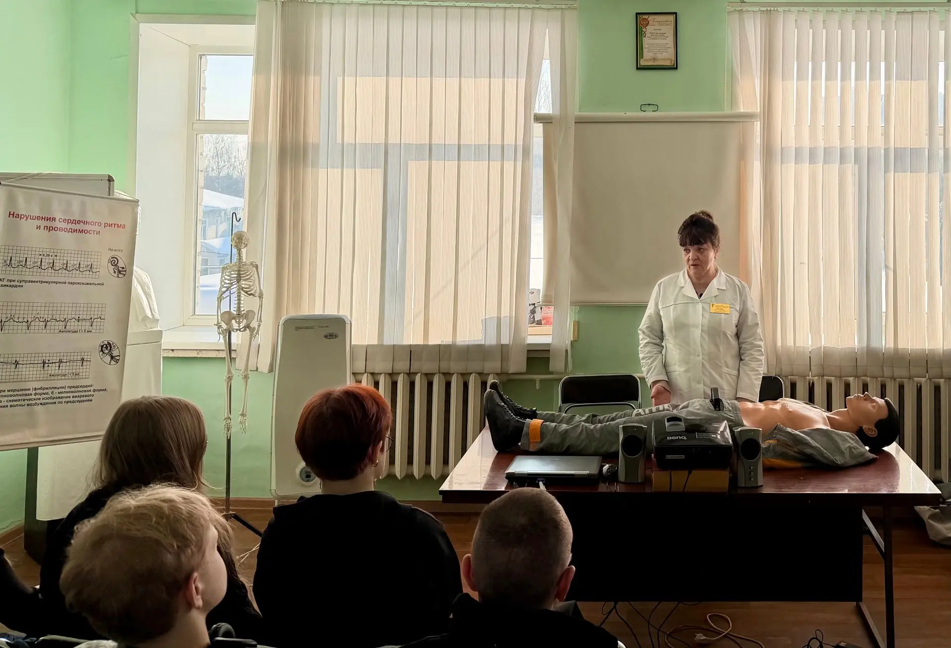 🚑3 и 4 февраля наша станция скорой медицинской помощи радушно приняла гостей - студент...