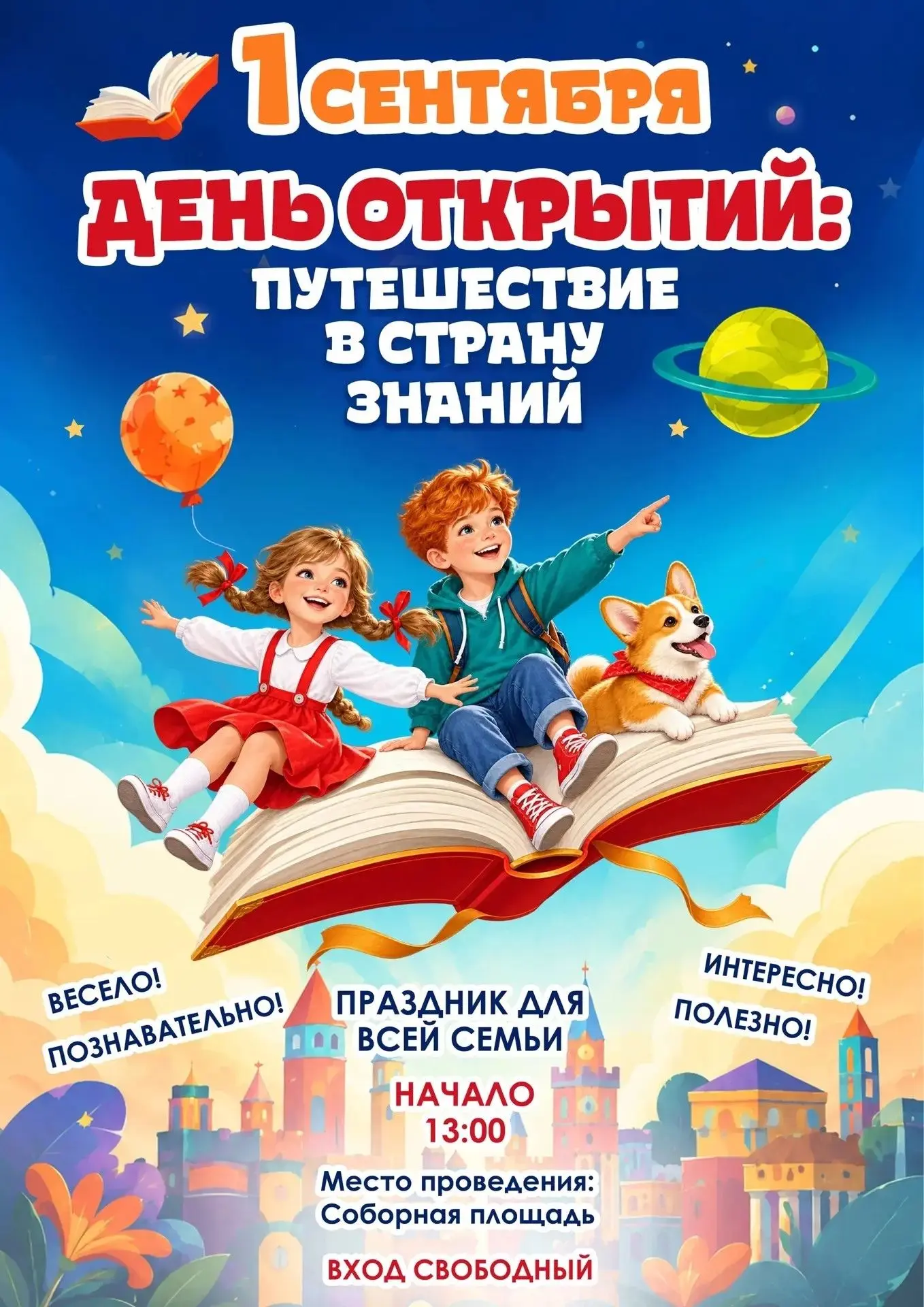 Встречаем новый учебный год в Пушкине!