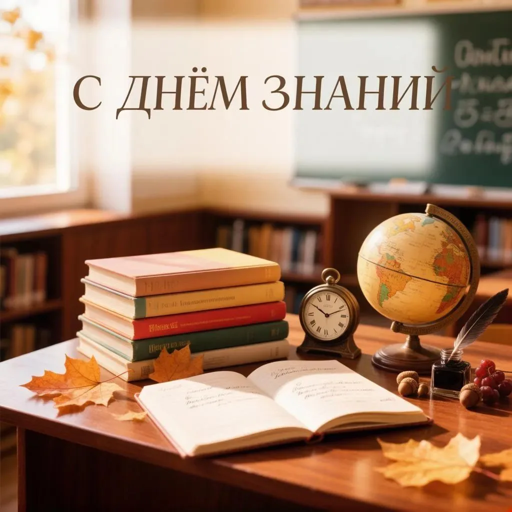 Дорогие ученики, поздравляем вас с Днём знаний! 🎓✨