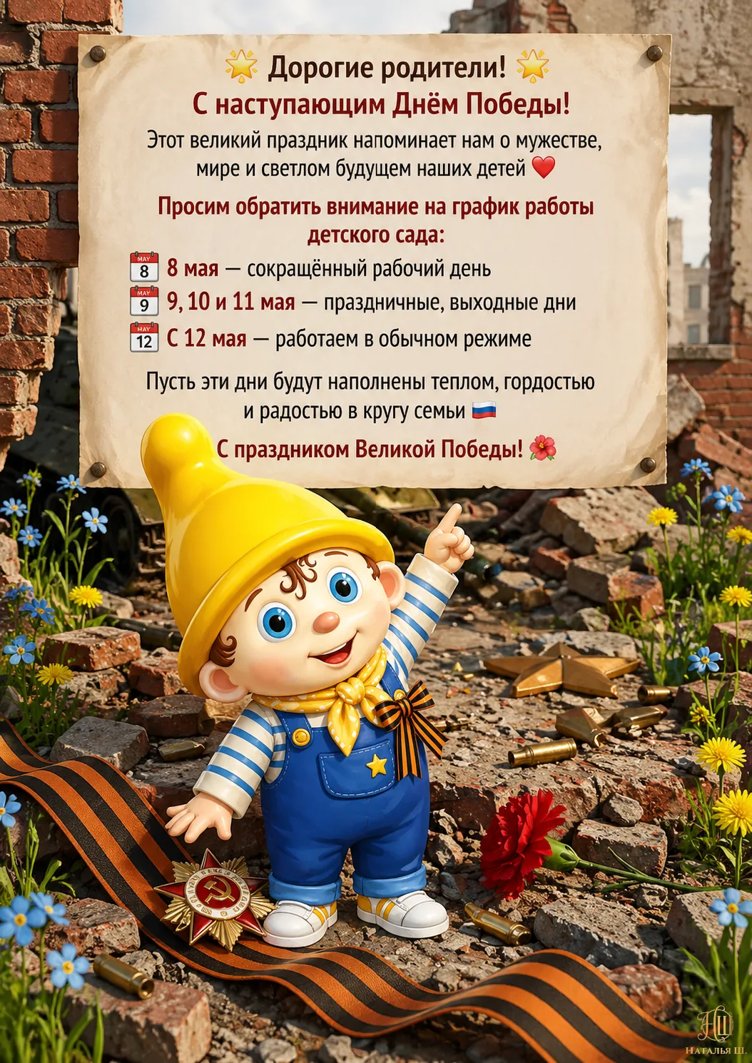 ✨ Внимание! Наш сказочный гномик спешит сообщить важную новость ✨