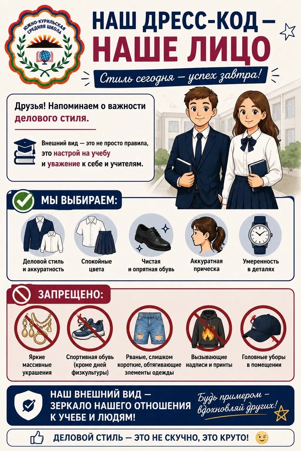 🌟 Наш дресс-код — наше лицо! 🌟