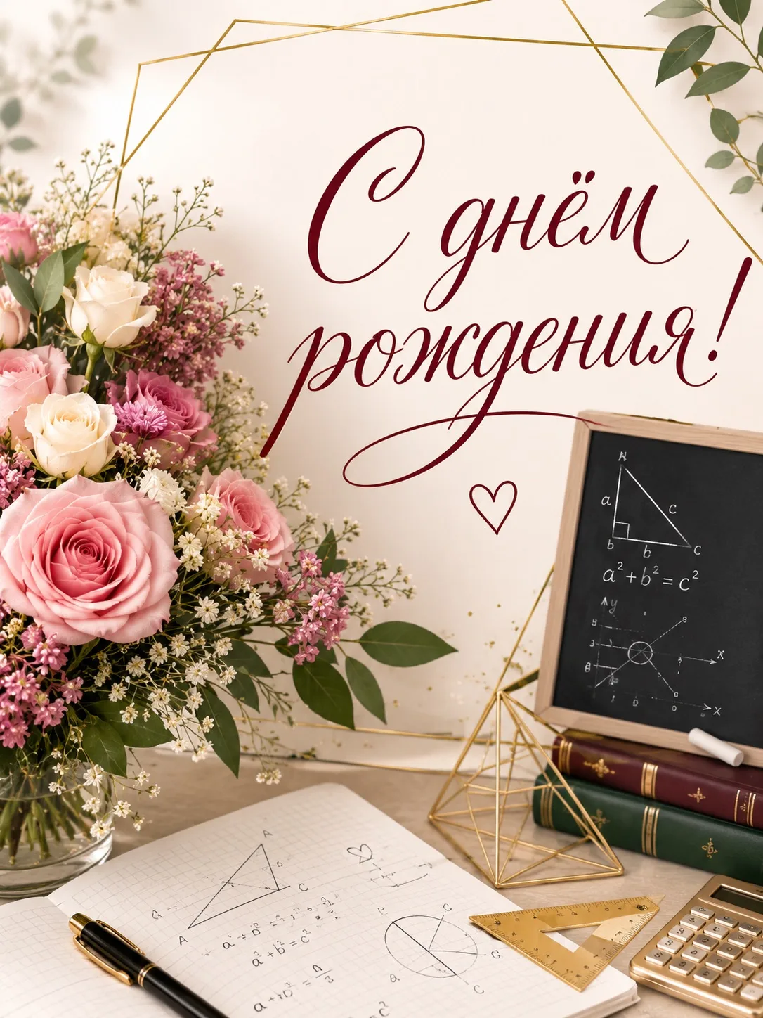 🎉 Сегодня, 30 мая, мы поздравляем с днём рождения нашего замечательного учителя матема...