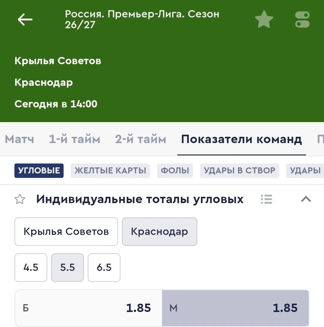Футбол. Россия. Премьер Лига.