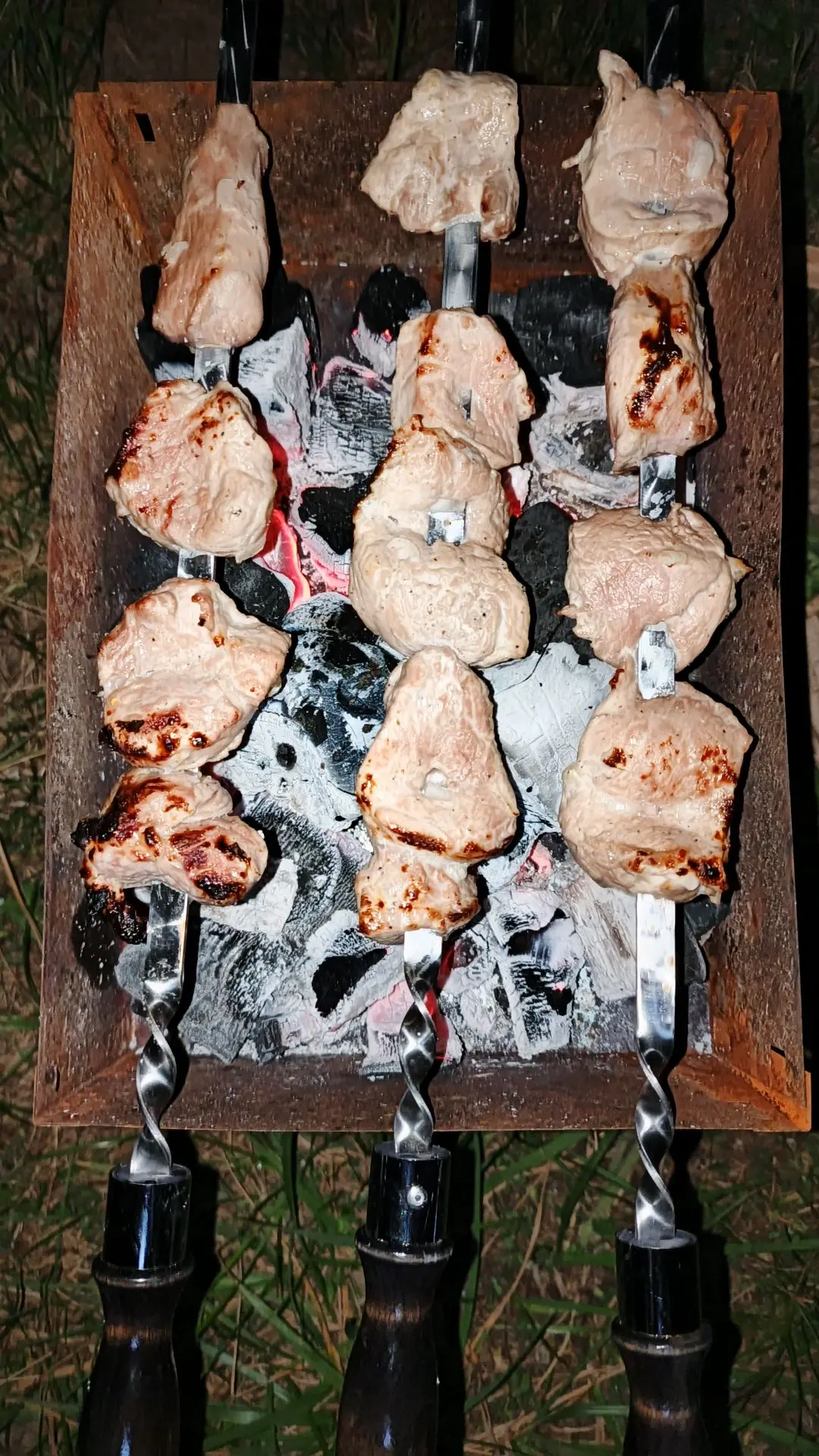 Ну это всё что я вам могу предложить🤷😋😋 рыбы нет хоть шашлычка поем👍
