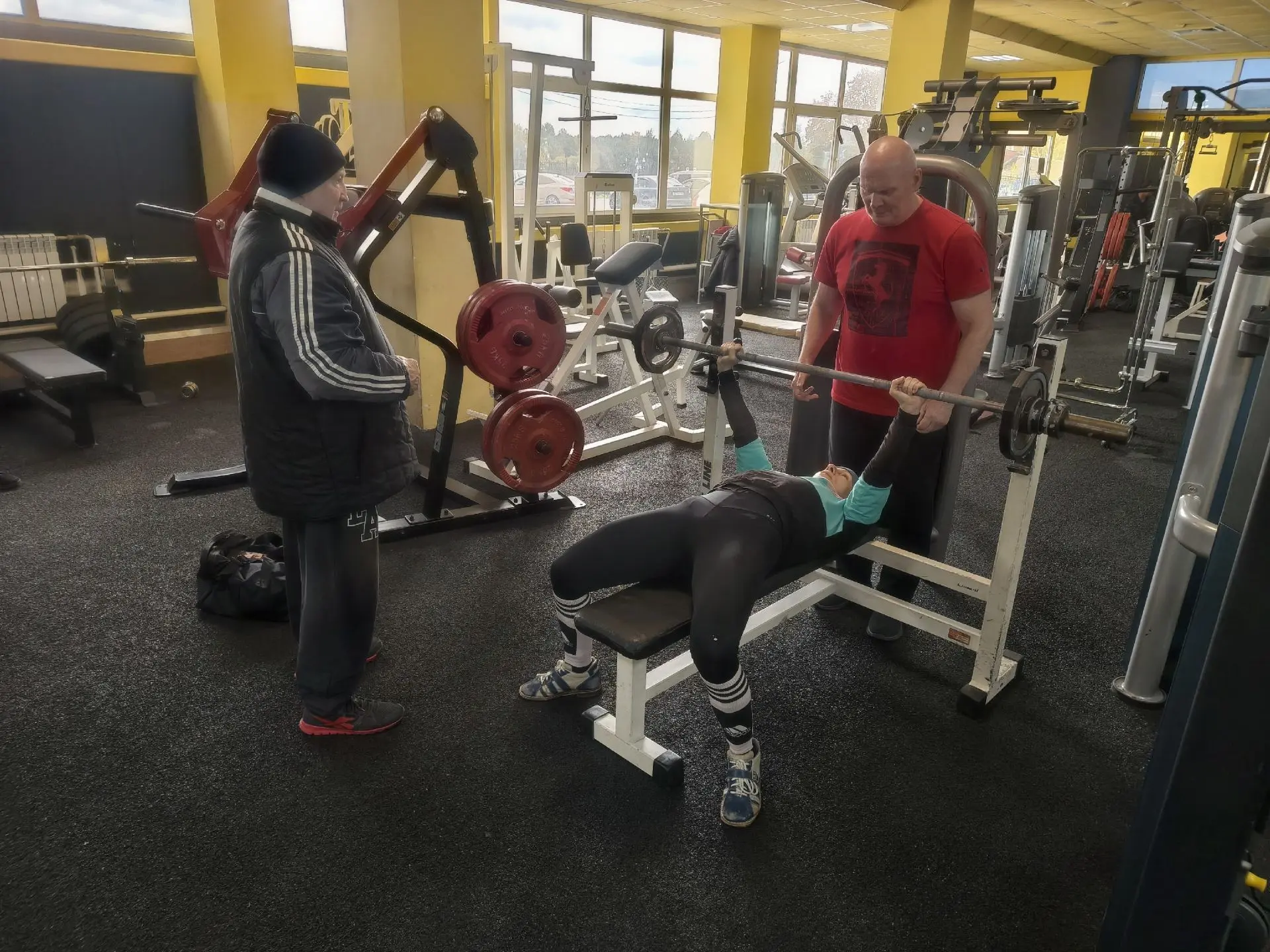 В Клину прошли соревнования в рамках Всероссийского Дня спортсменов силовых видов спорт...