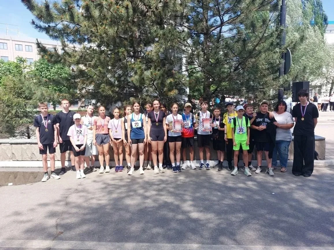 🏃‍♀️🏃‍♂️16 мая состоялась Городская легкоатлетическая эстафета, посвященная Дню Победы.