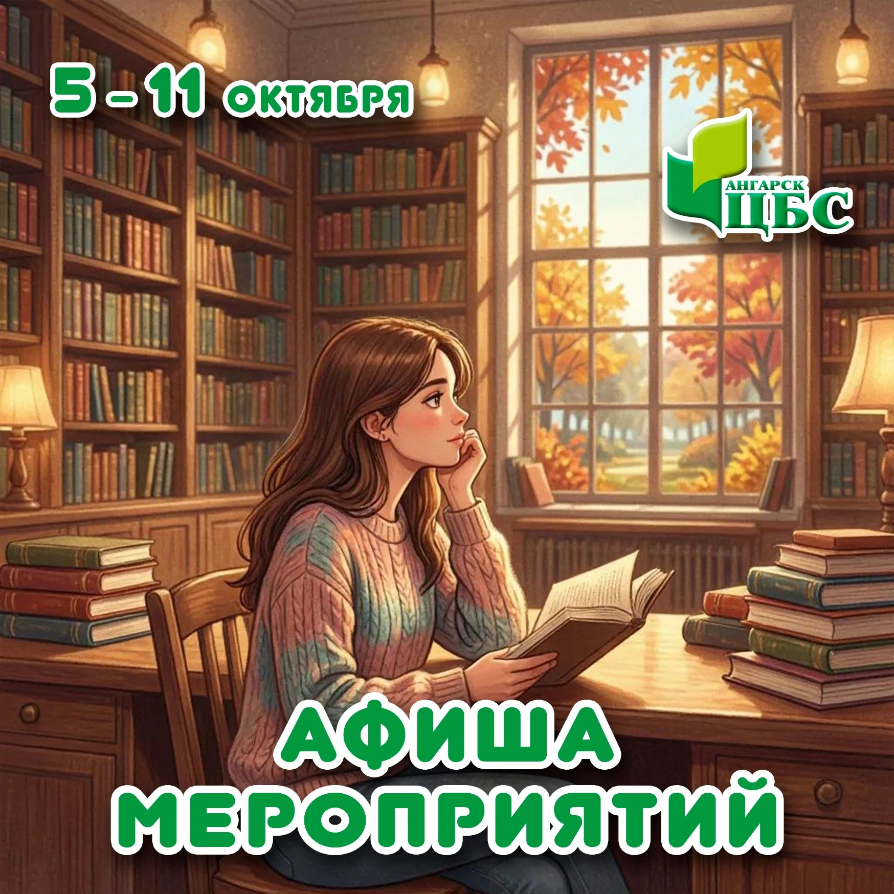 Афиша мероприятий на 5 - 11 октября