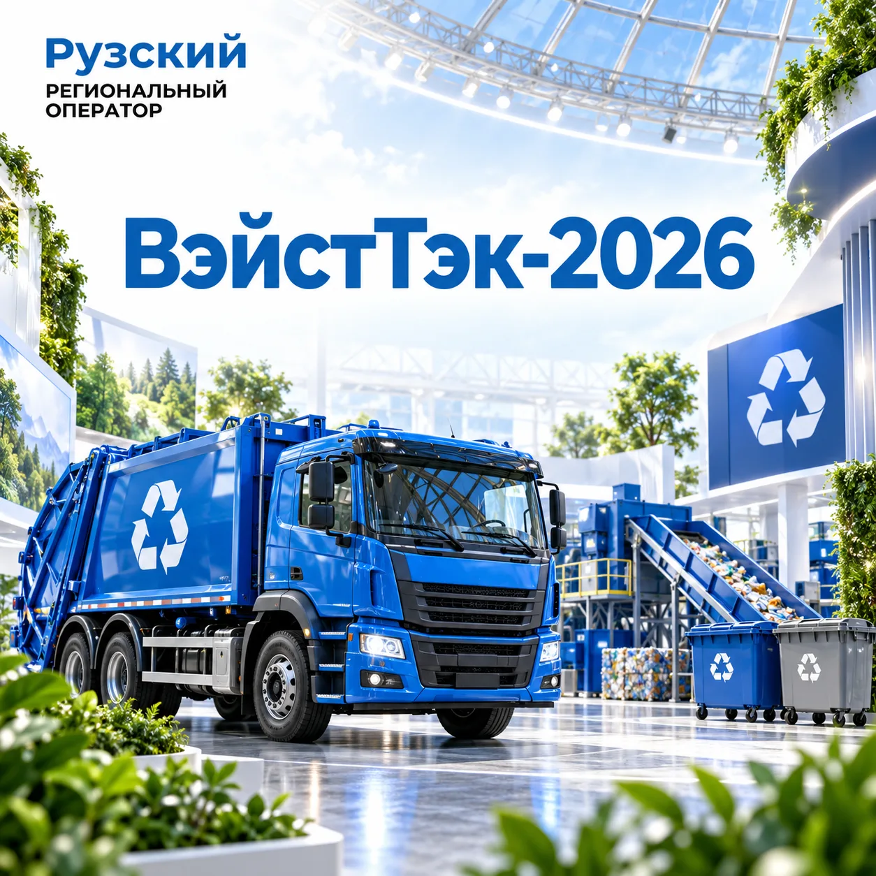♻️ В Красногорске пройдёт выставка ВэйстТэк-2026