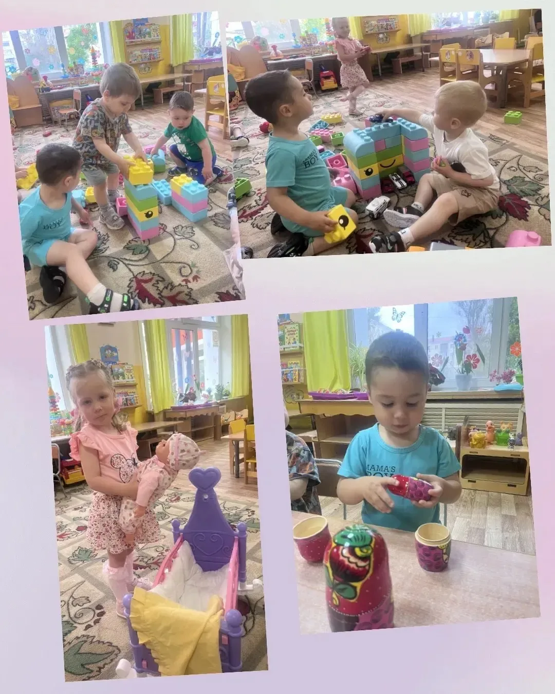 🧸 День любимых игр — и наши ясельные ребята показали, как это делается! 🧸
Куклы — на ручки, LEGO —