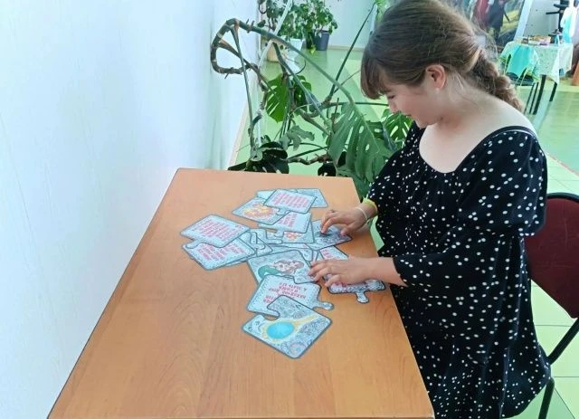Сегодня в Мартынцовской библиотеке в рамках реализации программы "Пушкинская карта" про...