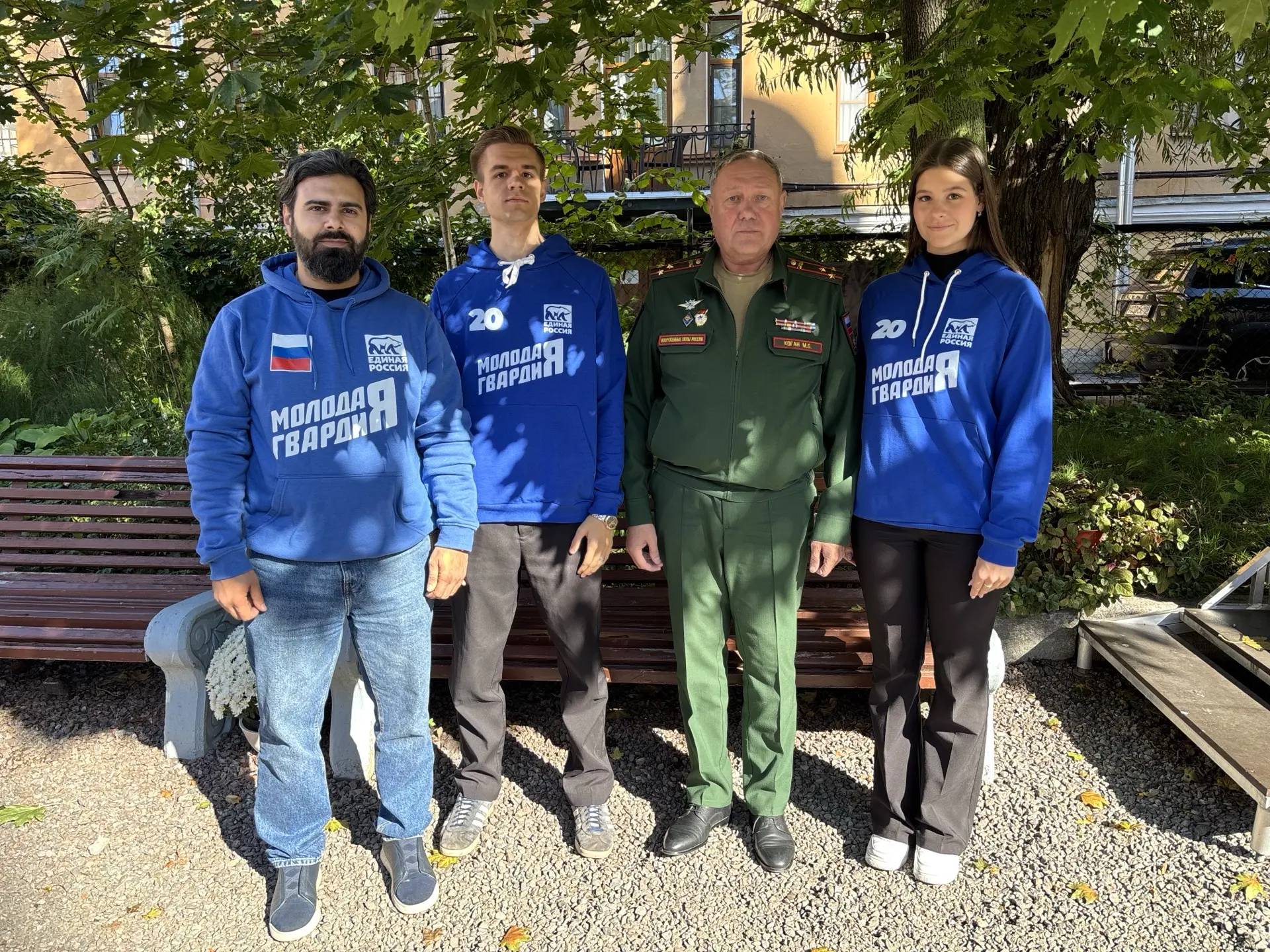 💙 Встреча с командиром Ленинградского полка