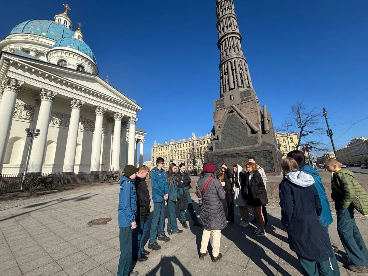 Кадеты школы приняли участие  в  фестивале «Топонимы Петербурга». Данный фестиваль - это ежегодный г