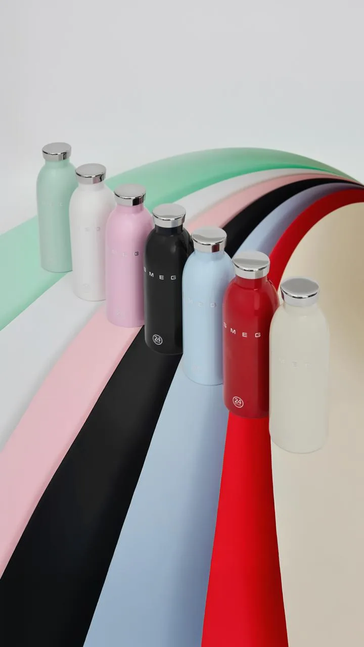 ✦ Коллекция SMEG x 24 Бутылки (24Bottles) — это про детали, которые формируют повседнев...