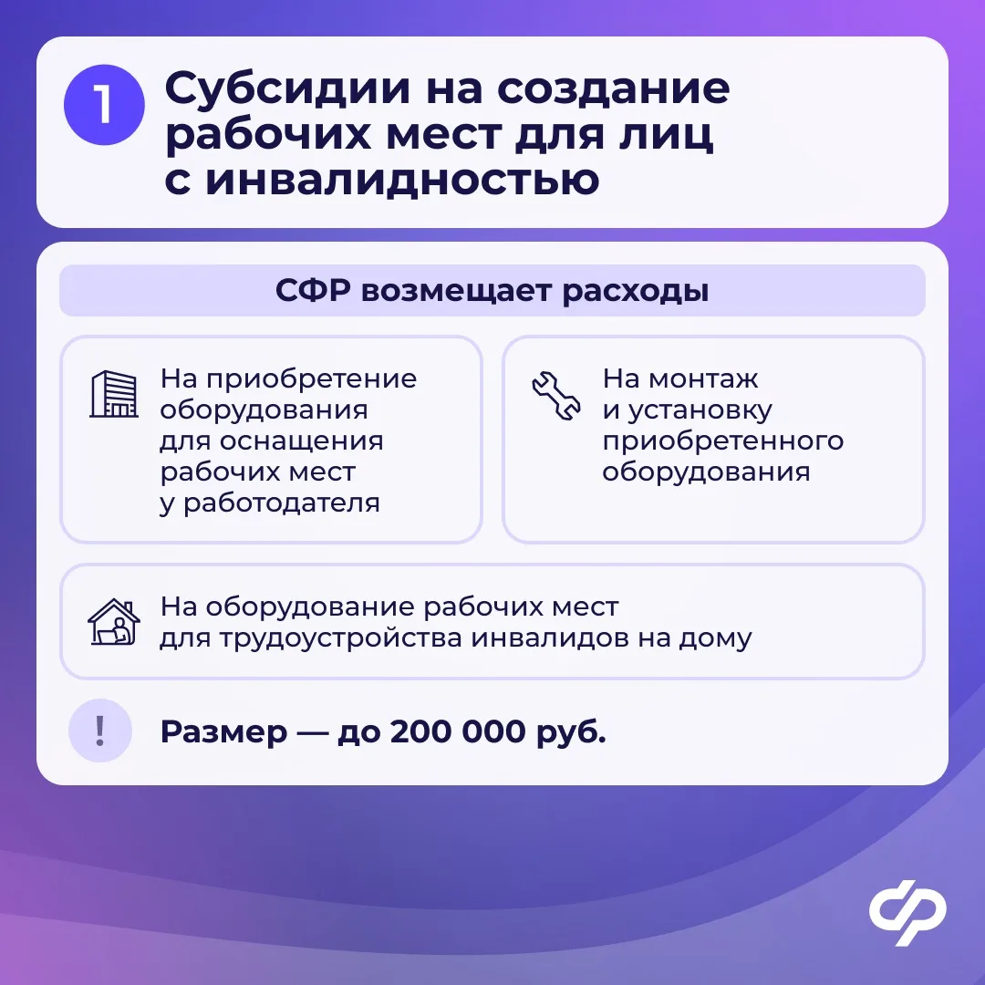 Изображение 2 к публикации «СФР для работодателей»
