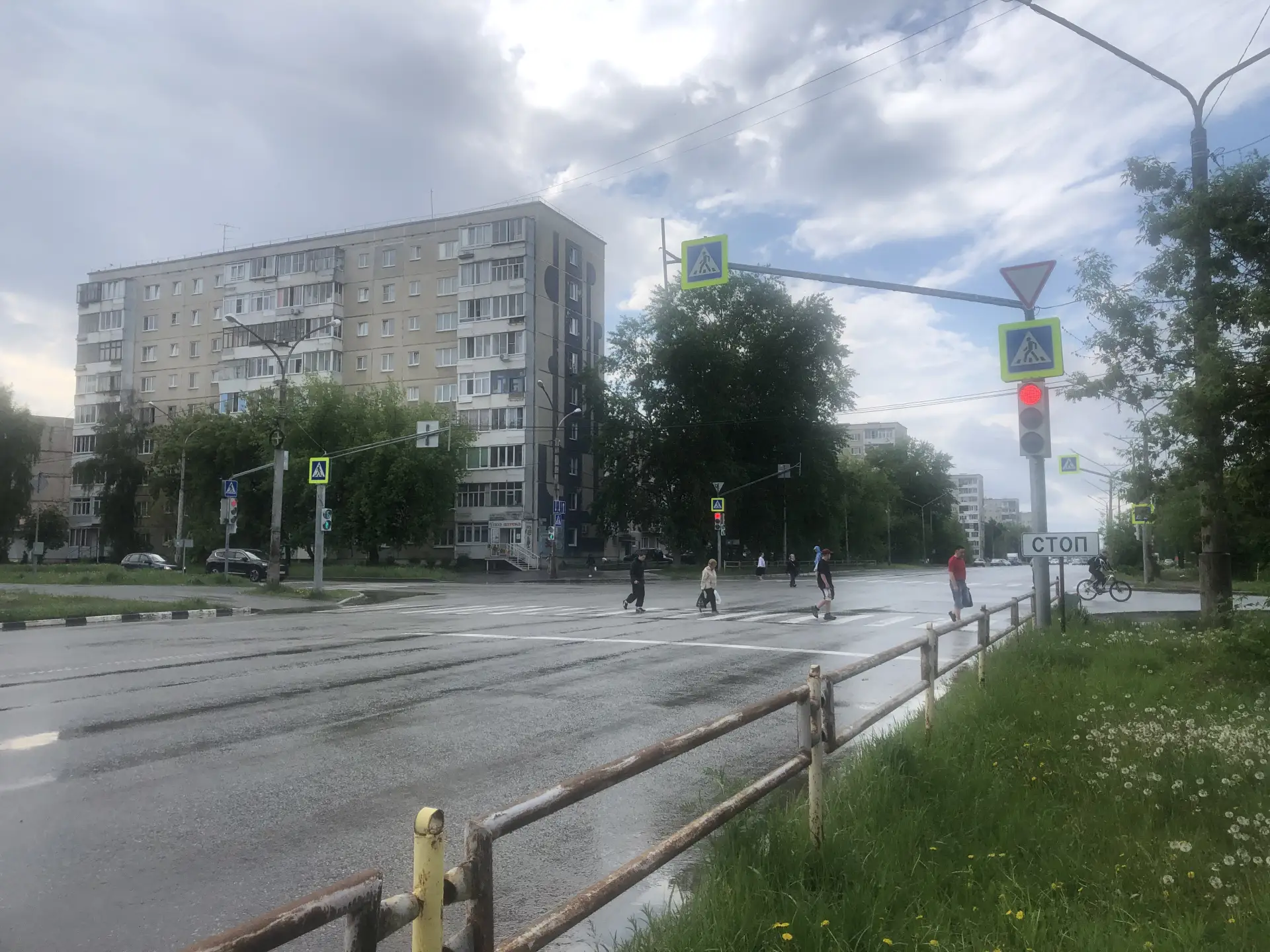 В период с 19.05.2026г. по 20.05.2026г. на перекрестке улиц Каменская – Калинина проведена реконстру