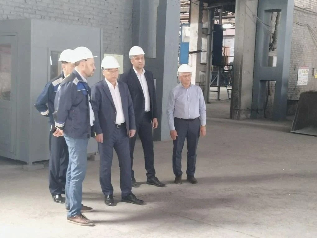 Сегодня снимали сюжет в компании «Реметалл» в Отрадном