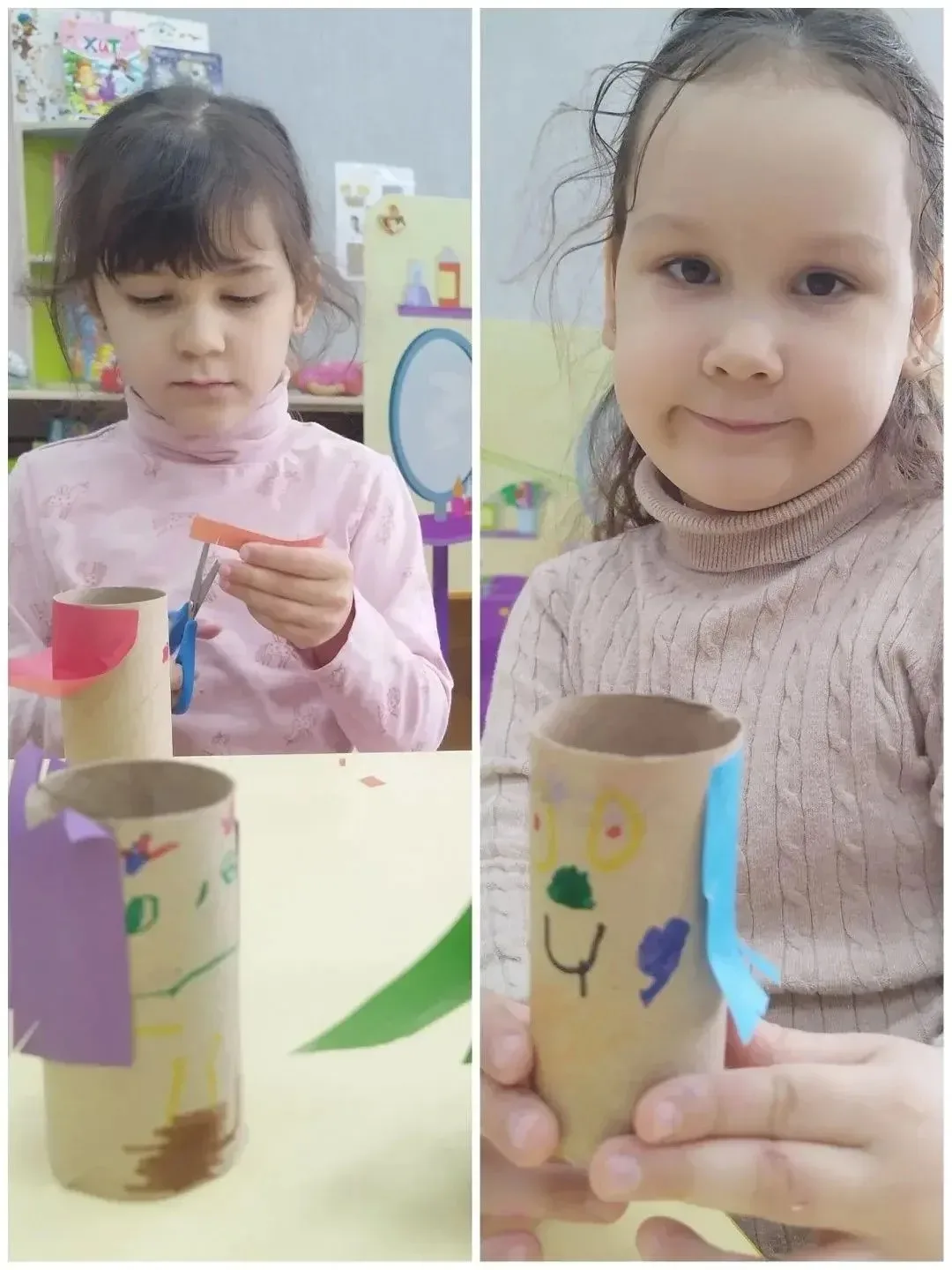 Парикмахерская из втулок: креатив без границ 👧✂️