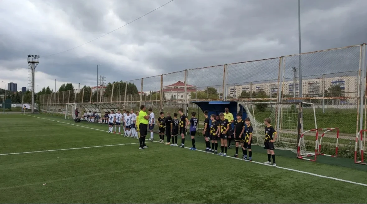 📣 Наши юные спортсмены сыграли очередной матч в первенстве РТ по футболу среди юношей 2013 года в д