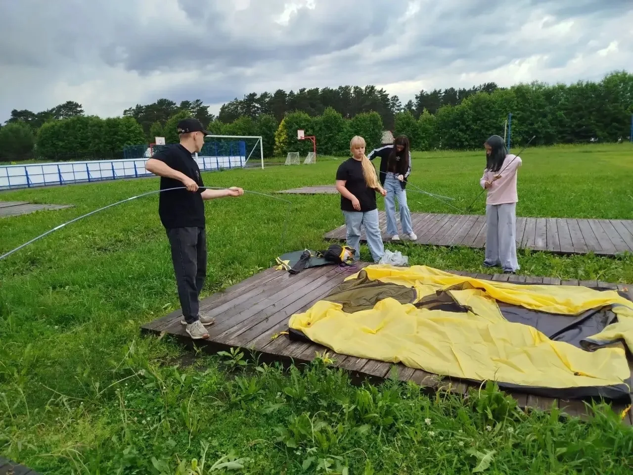 🚩 В ЛАГЕРЕ «ЮНОСТЬ» ДАН СТАРТ ТУРИСТСКОЙ РОБИНЗОНАДЕ!