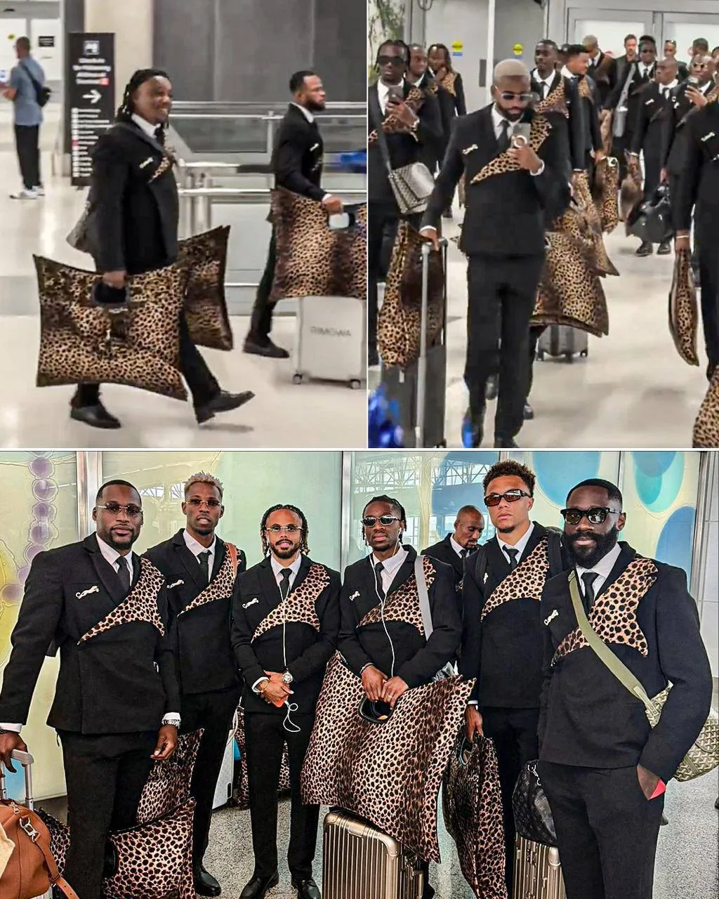🇨🇩 ДР Конго на стиле

Ребята из сборной ДР Конго примчали на чемпионат мира вот в таком стиле. 

К