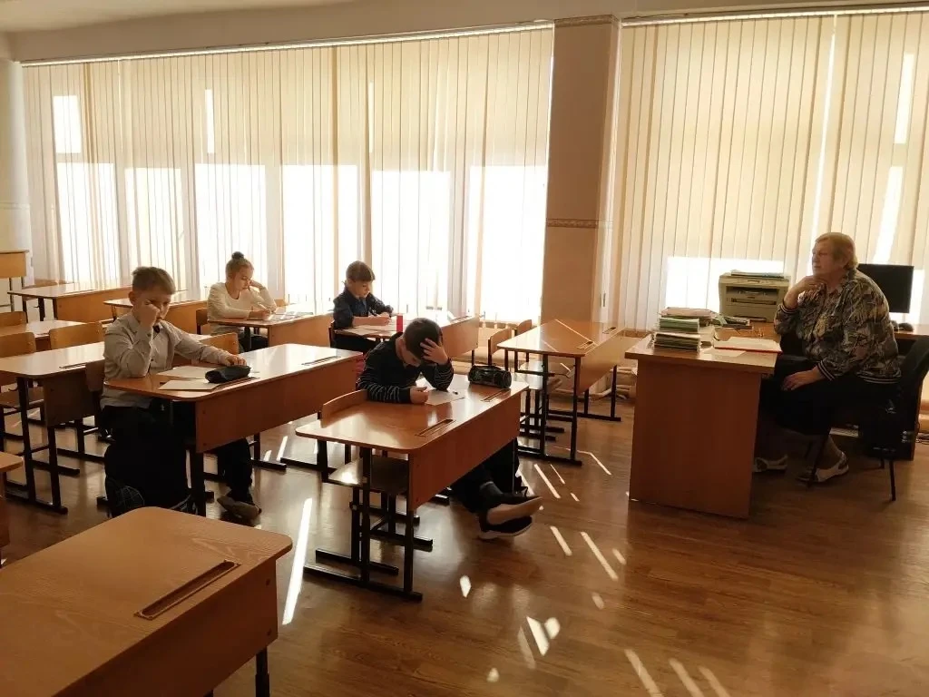 Сегодня, 12 февраля,  прошел муниципальный этап олимпиады младших школьников по математике.         