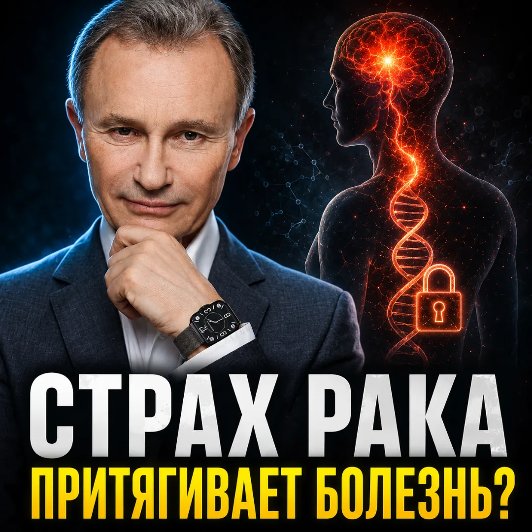 🧠Как страх заболеть раком притягивает онкологию