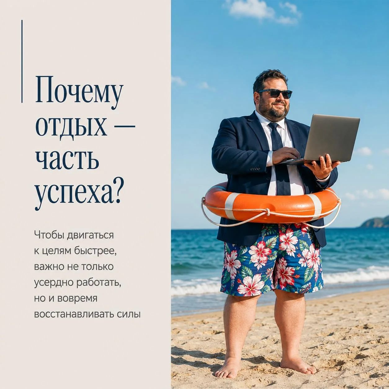 🌴 Отдых — не награда за продуктивность

В погоне за дедлайнами, проектами, учебой и новыми возможно