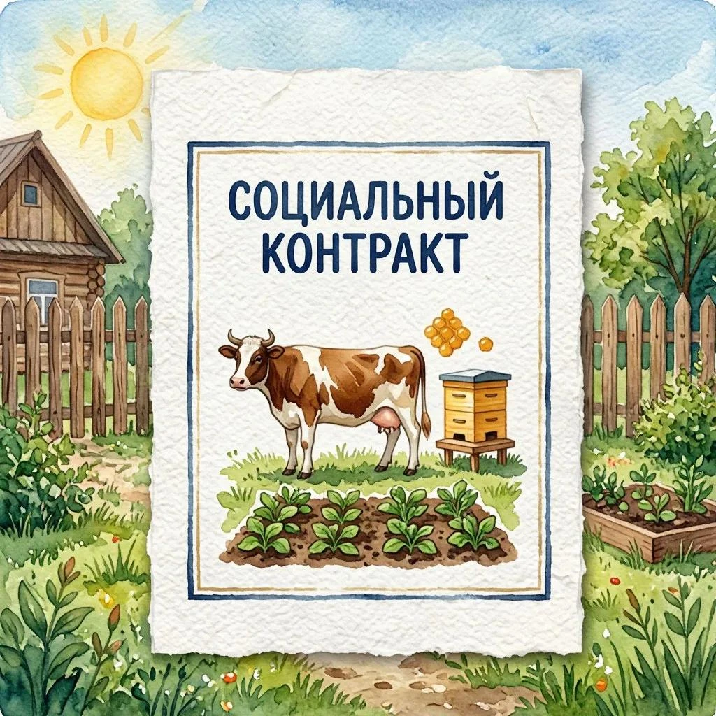 Социальный контракт на развитие ЛПХ: