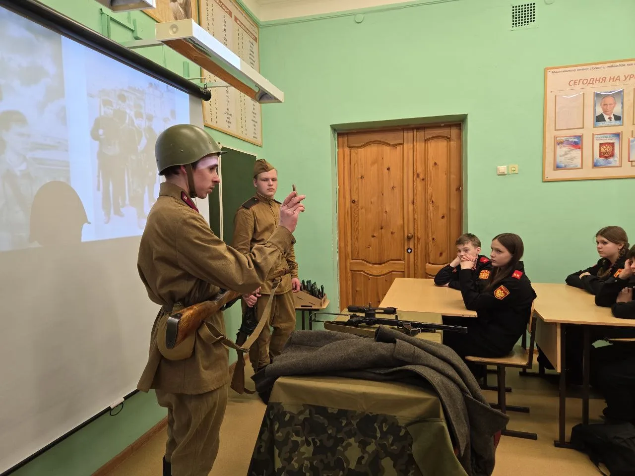 Интерактивный урок памяти в стенах нашей школы  В нашей школе прошёл необычный урок истории, посвящё