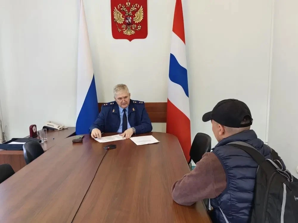 Прокурор Омской области Алексей Афанасьев провел личный прием граждан в приемной Президента Российск