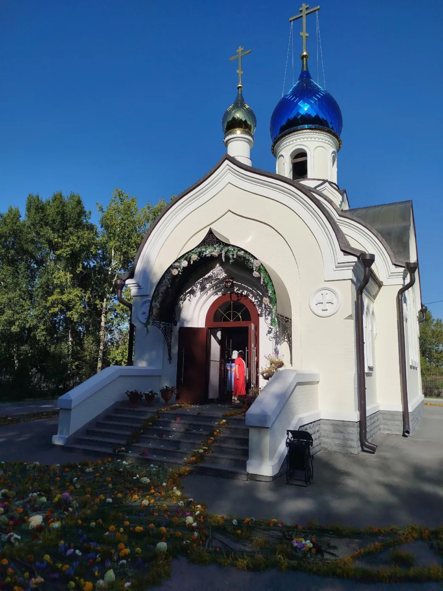 В Успенском храме Бердска воскурили ладан, найденный на месте Старого Бердска