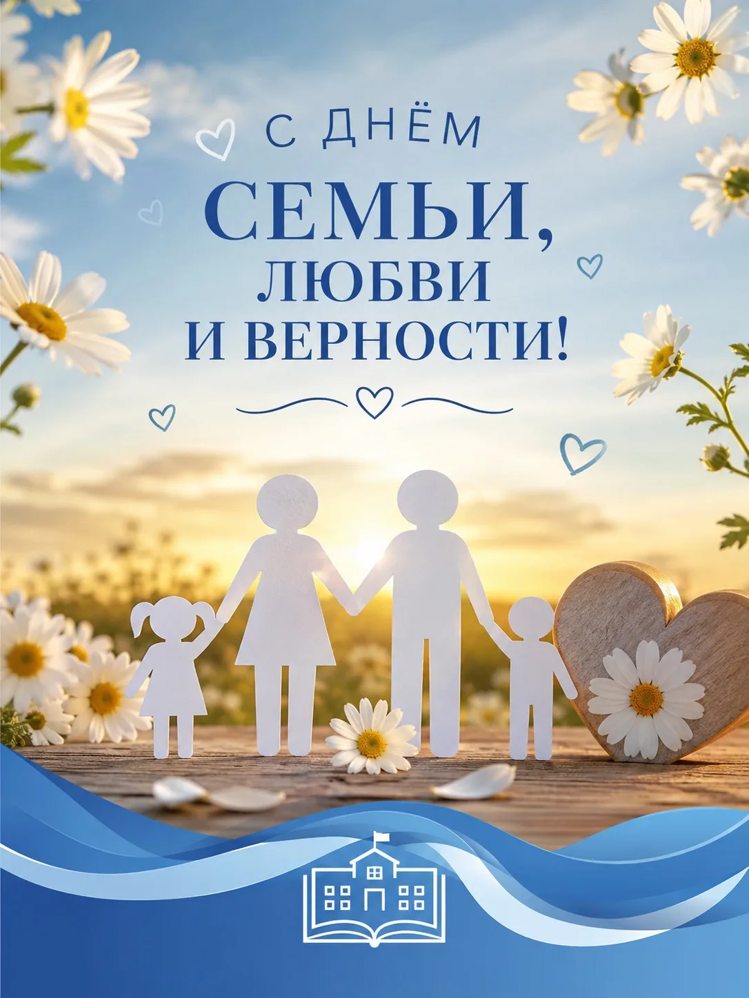 👨‍👩‍👧‍👦 С Днём семьи, любви и верности! ❤️
