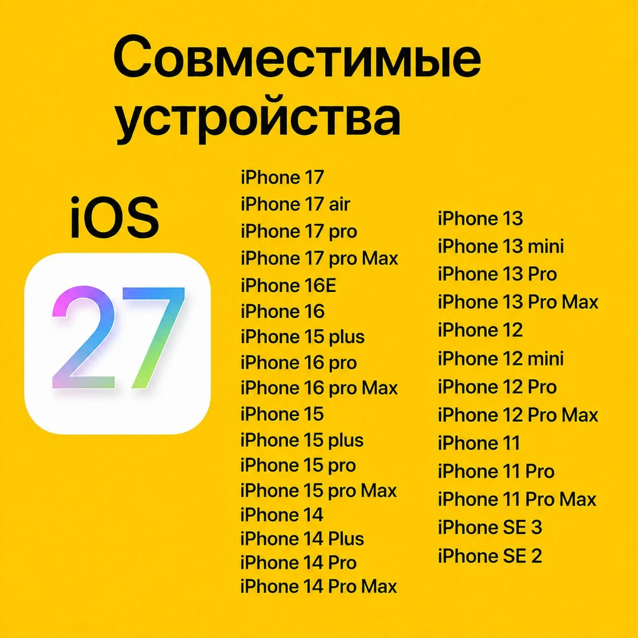 iOS 27 может заметно ускорить старые iPhone